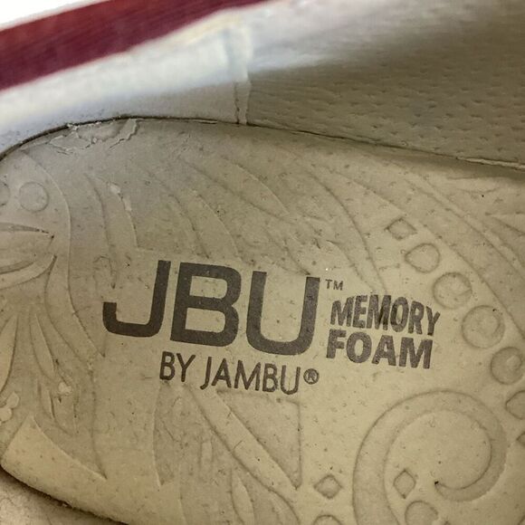 JBU Jambu Sedona Loafer Clog Bugundy Vegan Size 9 - Picture 9 of 11